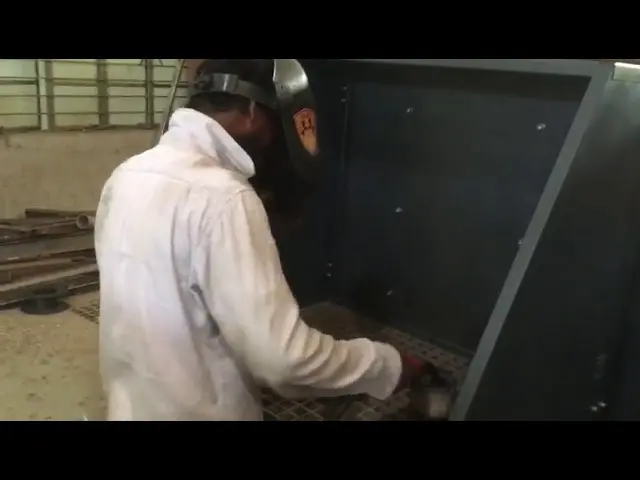 Welding Table with Fume Collector
